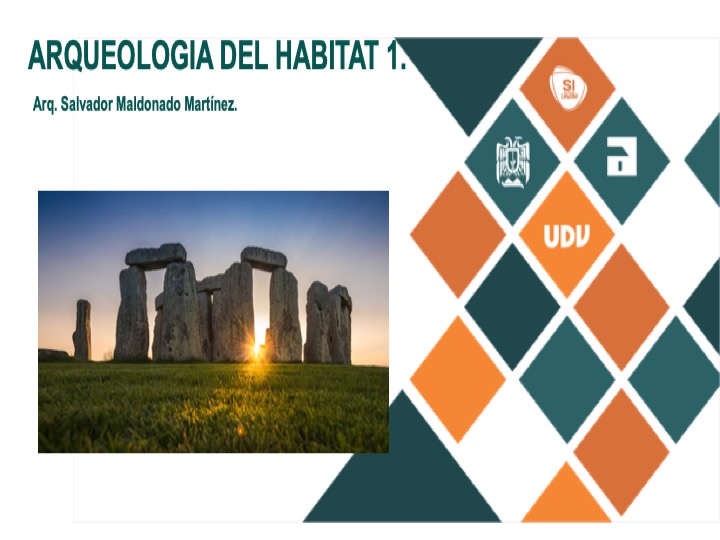 ARQUEOLOGÍA DEL HÁBITAT I