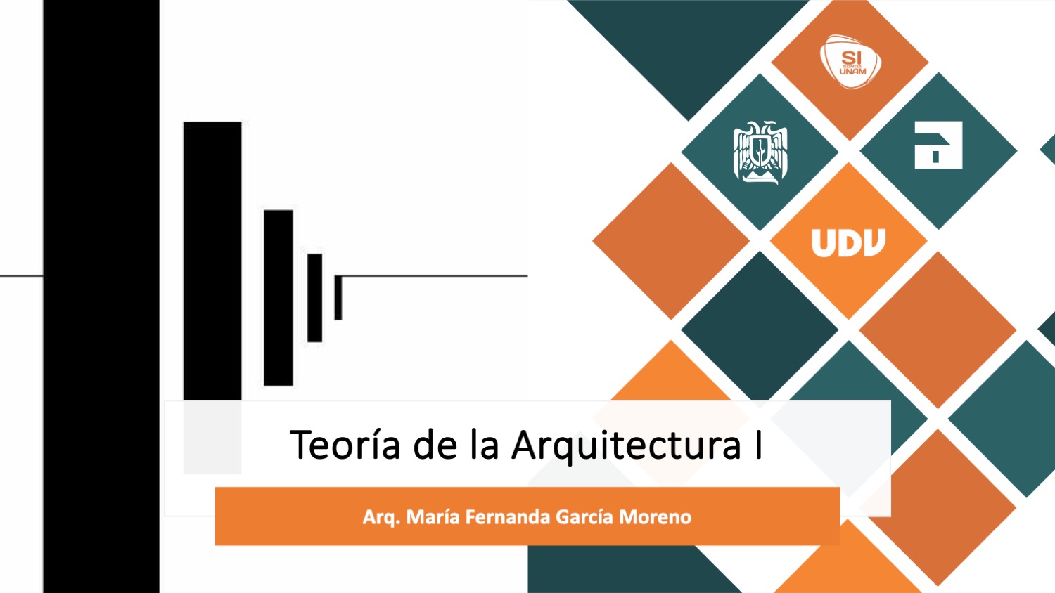 TEORÍA DE LA ARQUITECTURA I