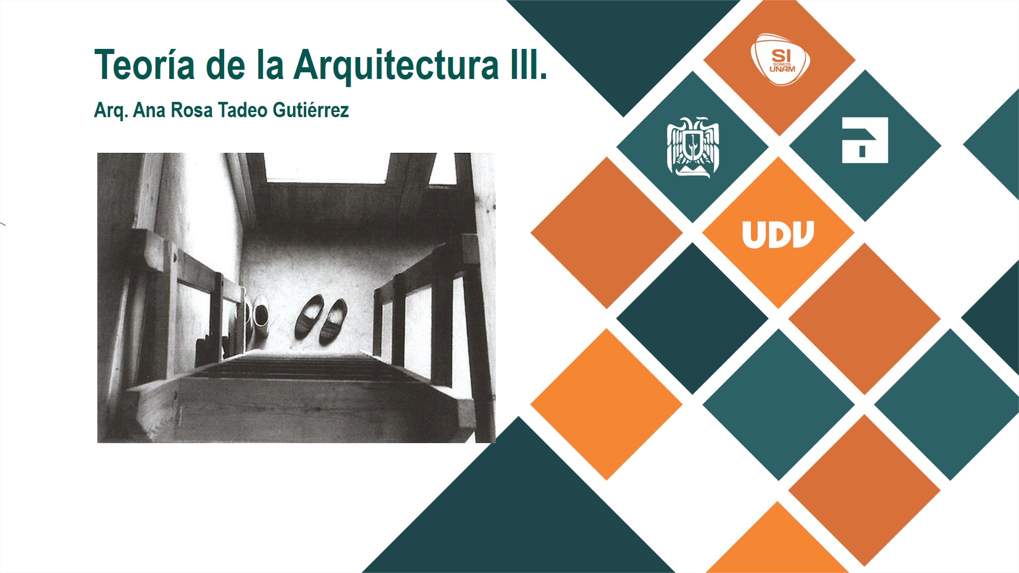 TEORÍA DE LA ARQUITECTURA III