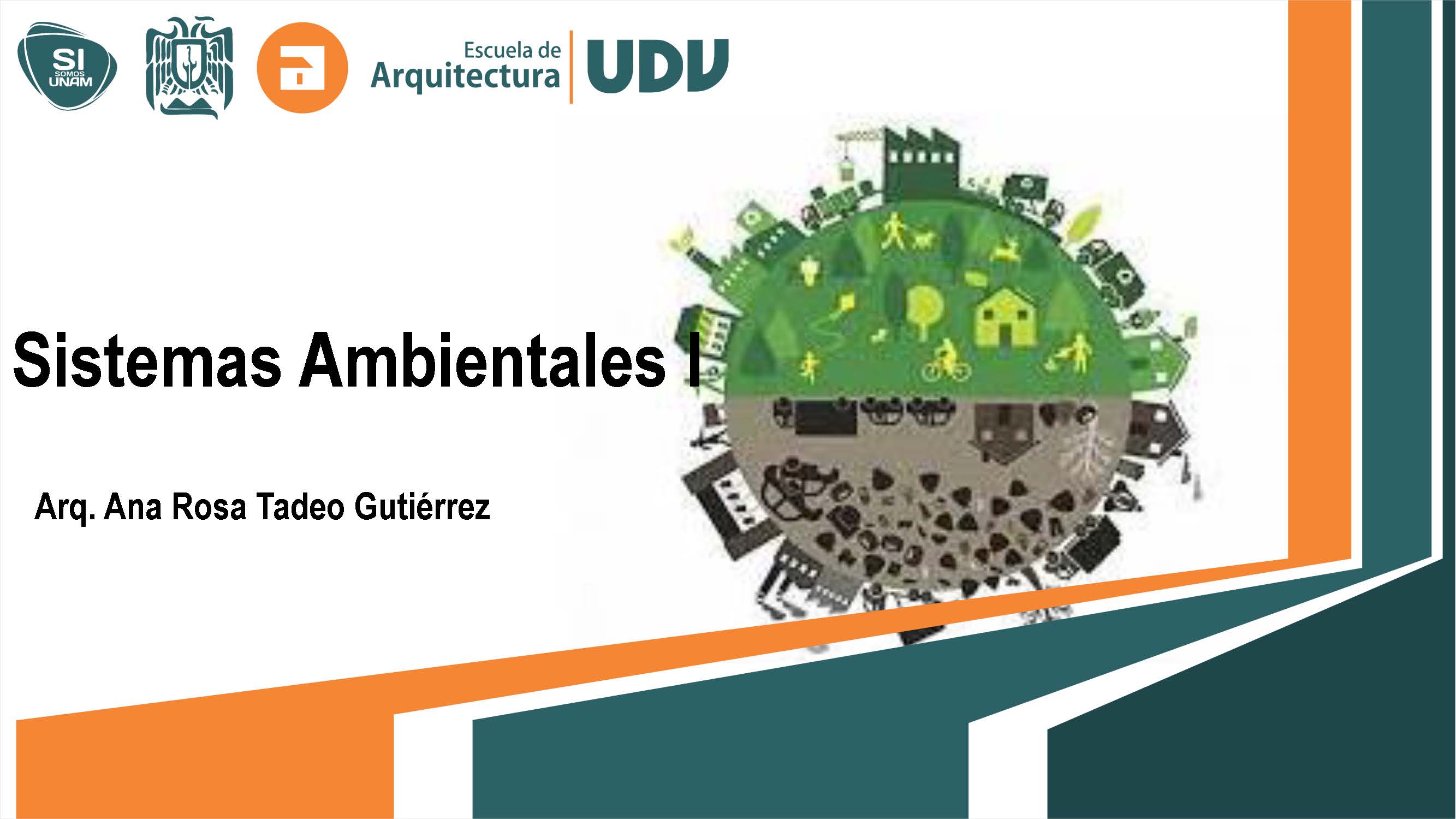 SISTEMAS AMBIENTALES I