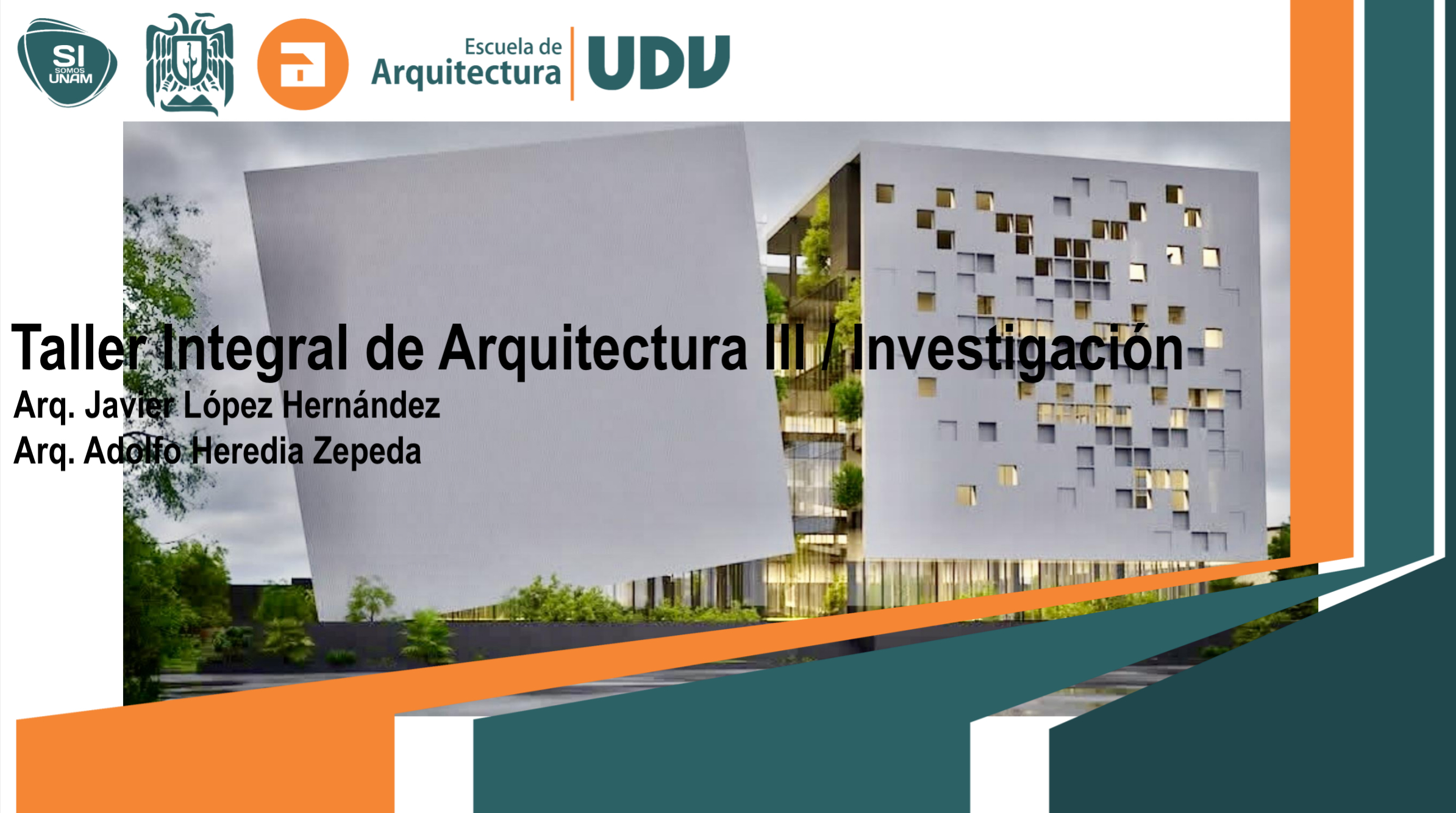 TALLER INTEGRAL DE ARQUITECTURA III/INVESTIGACIÓN