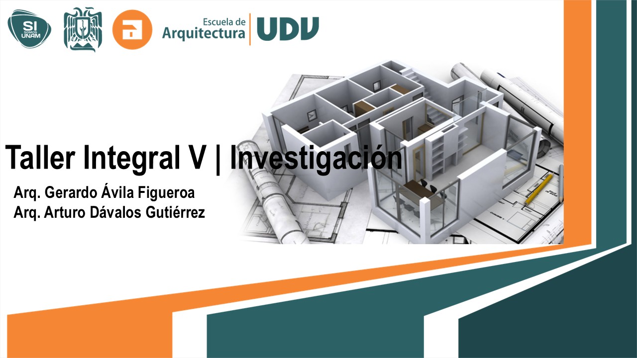 TALLER INTEGRAL DE ARQUITECTURA V